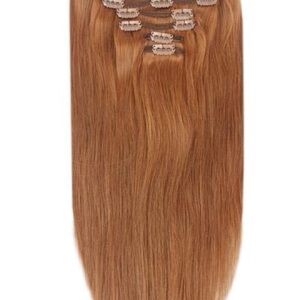 Light copper Hair Extensions for Seamless Volume and Length